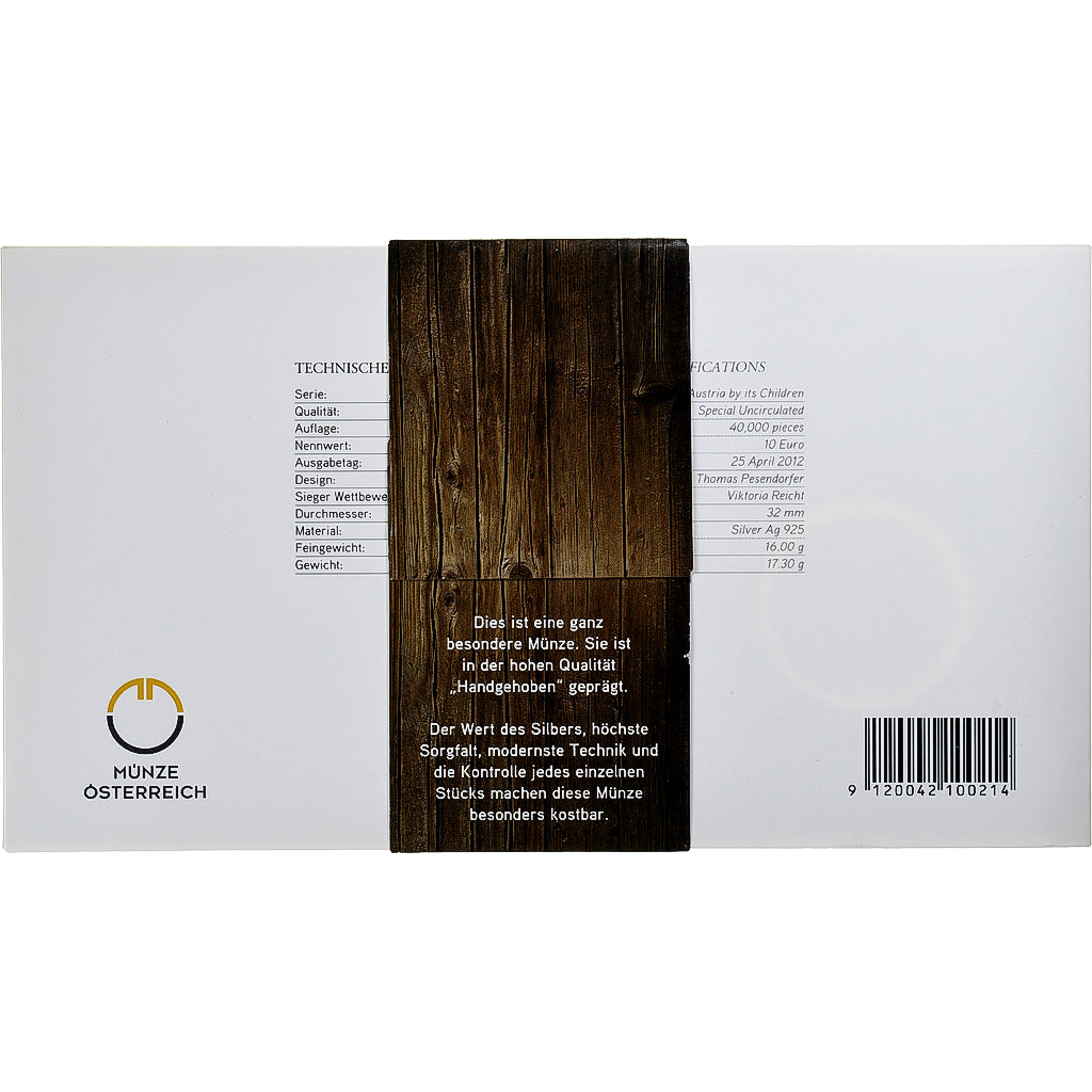 Autriche, 10 Euro, Steiermark, 2012, Vienne, Argent, FDC, KM:3207a