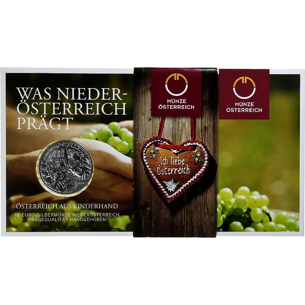Österreich, 10 Euro, Federal Provinces Lower Austria, 2013, Vienna, Silber