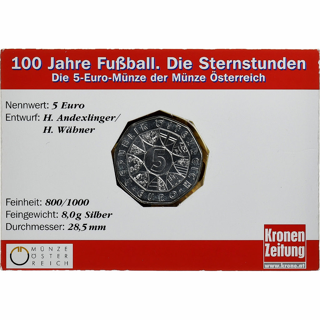 Austria, 5 Euro, 2004, Venice, MS(65-70), Srebro, KM:3113