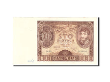 Geldschein, Polen, 100 Zlotych, 1934, 1934-11-09, KM:75a, SS+