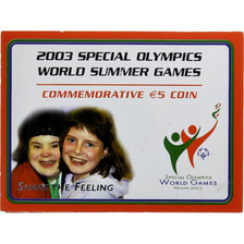 République d'Irlande, 5 Euro, 2003, Sandyford, FDC, Cupro-nickel, KM:40