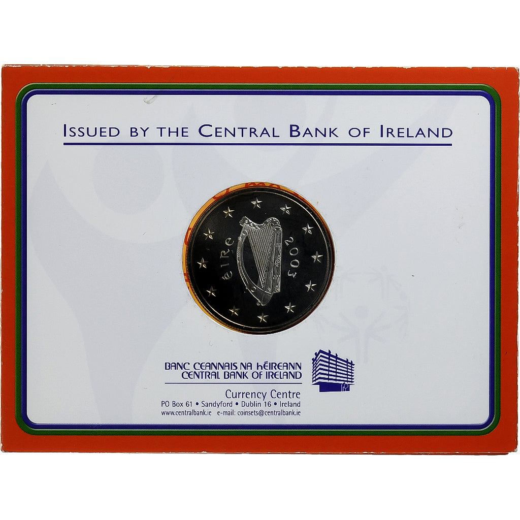 République d'Irlande, 5 Euro, 2003, Sandyford, FDC, Cupro-nickel, KM:40