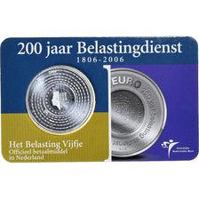 Netherlands, Beatrix, 5 Euro, 2006, Silver, MS(65-70), KM:267