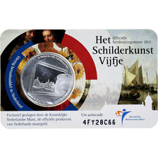 Niederlande, 5 Euro, 2011, Utrecht, STGL, Silver Plated Copper, KM:304a