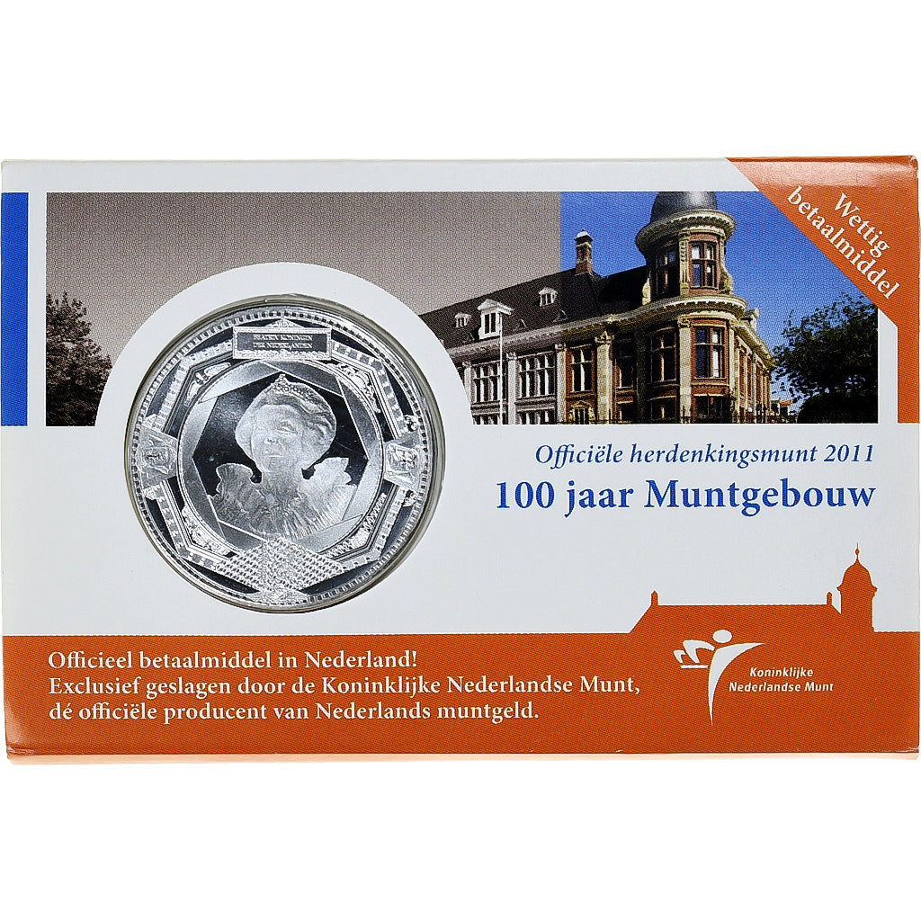 Holandia, 5 Euro, Dutch Royal Mint, 2011, MS(65-70), Srebro platerowane