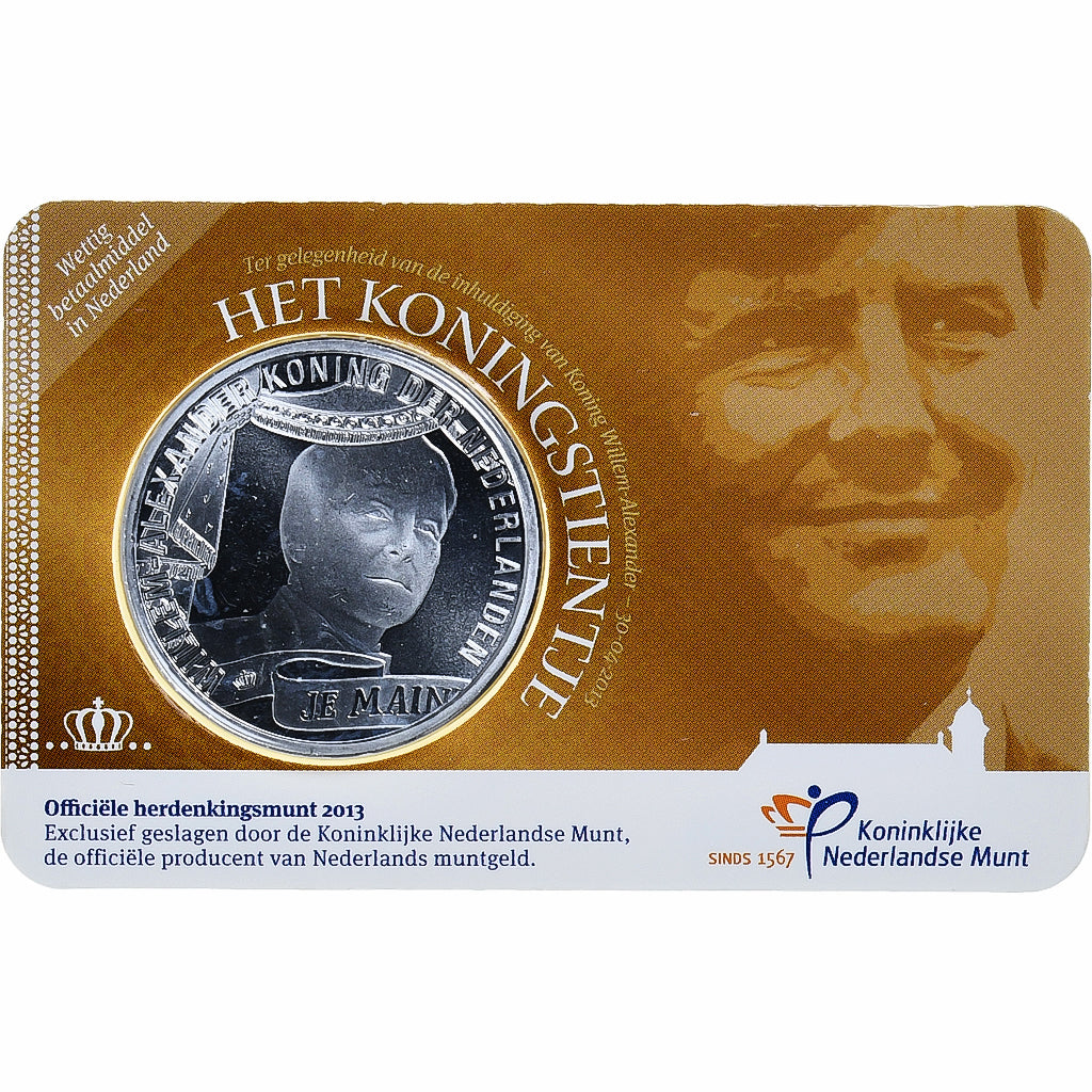 Netherlands, 10 Euro, 2013, Utrecht, MS(65-70), Silver, KM:340