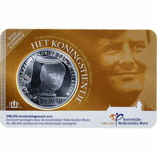 Niederlande, 10 Euro, 2013, Utrecht, STGL, Silber, KM:340