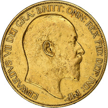 Grande-Bretagne, Edward VII, 5 Pounds, 1902, Or, TTB+, KM:807