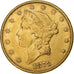 Coin, United States, Liberty Head, $20, Double Eagle, 1878, U.S. Mint, San