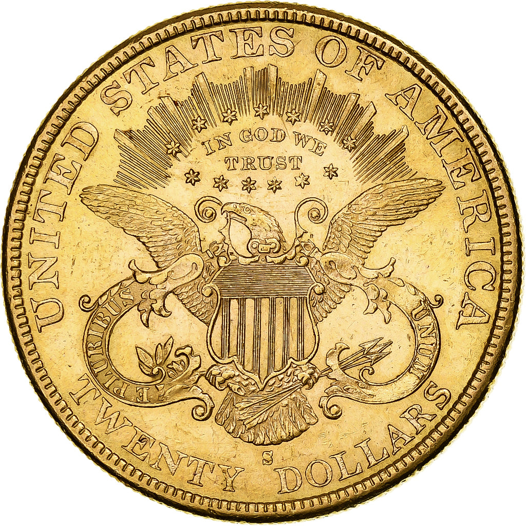 Monnaie, États-Unis, Liberty Head, $20, Double Eagle, 1897, U.S. Mint, San