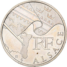Francja, 10 Euro, Alsace, Euros des régions, 2010, MS(60-62), Srebro