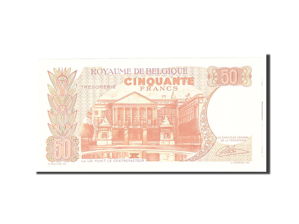 Belgium, 50 Francs, 1966, KM:139, 1966-05-16, UNC(65-70)
