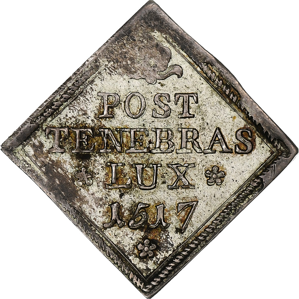 France, Token, 1817, Silver, EF(40-45)