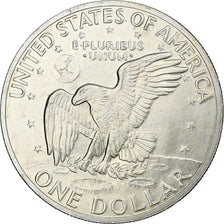 Moneta, USA, Eisenhower Dollar, Dollar, 1971, San Francisco, MS(63), Srebro