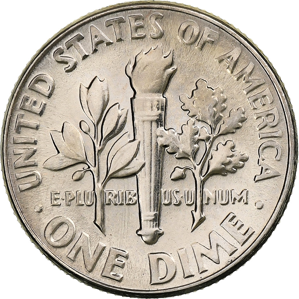 Coin, United States, Roosevelt Dime, Dime, 1965, U.S. Mint, Philadelphia
