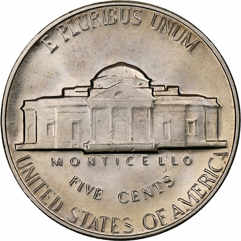 Coin, United States, Jefferson Nickel, 5 Cents, 1965, U.S. Mint, MS(65-70)