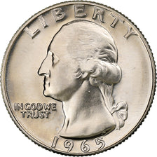 Moneta, USA, Washington Quarter, Quarter, 1965, U.S. Mint, Philadelphia