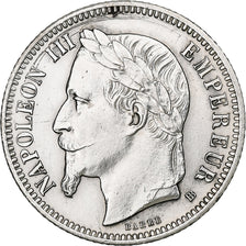 Coin, France, Napoleon III, Napoléon III, Franc, 1870, Strasbourg, EF(40-45)
