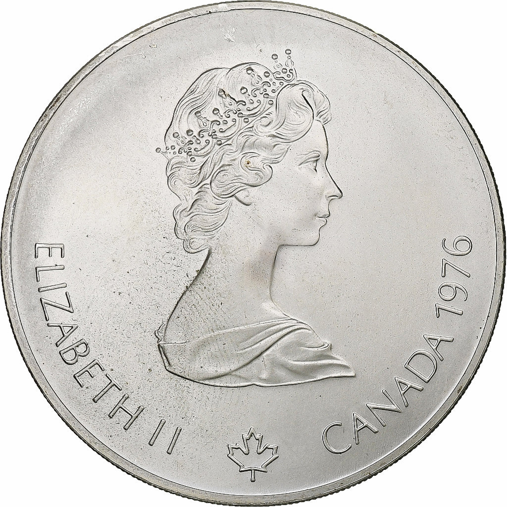 Coin, Canada, Elizabeth II, 5 Dollars, 1976, Royal Canadian Mint, Ottawa