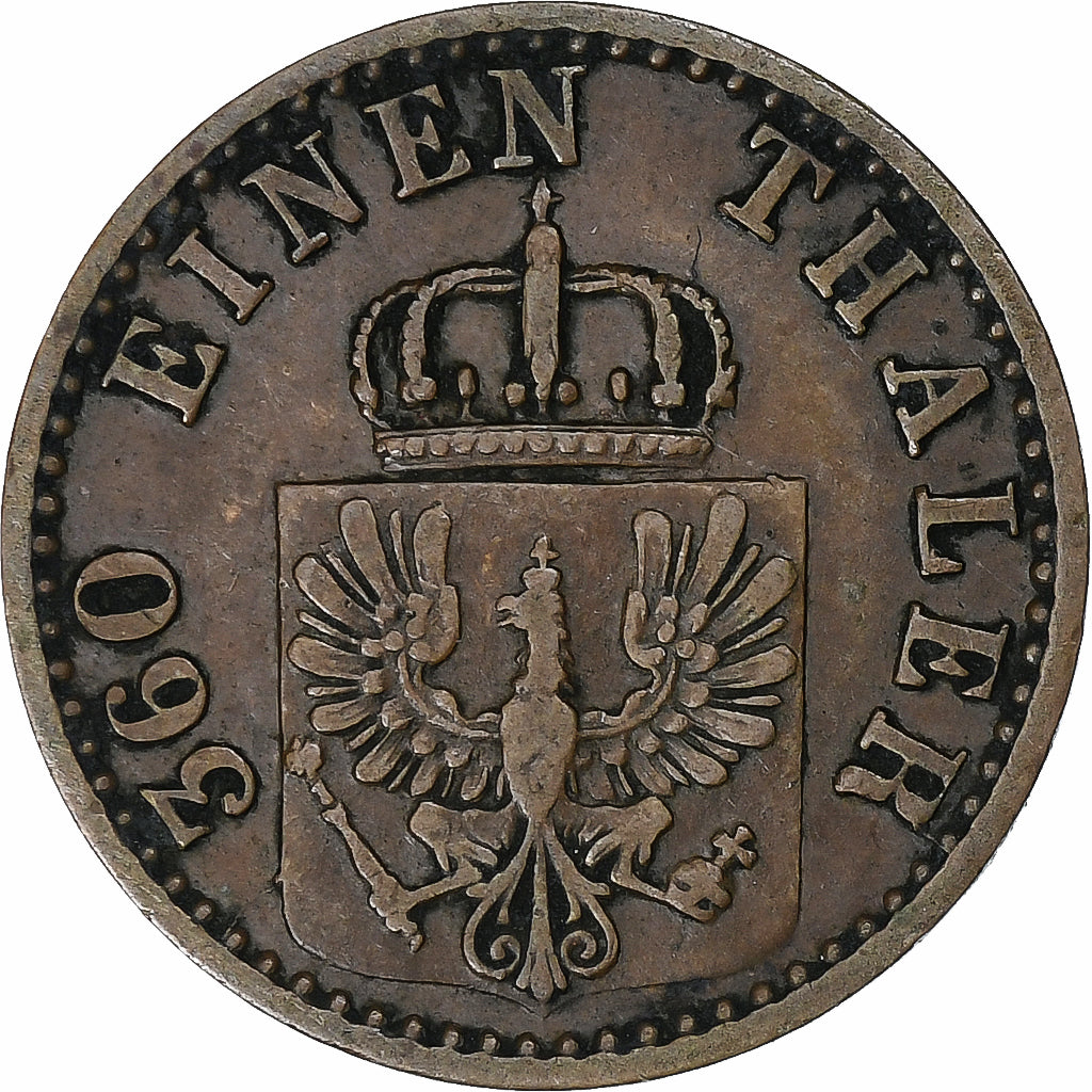 Etats allemands, PRUSSIA, Pfennig, 1870, Cuivre, TTB, KM:337
