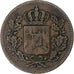 German States, BAVARIA, Ludwig I, Pfennig, 1843, Munich, Copper, VF(30-35)