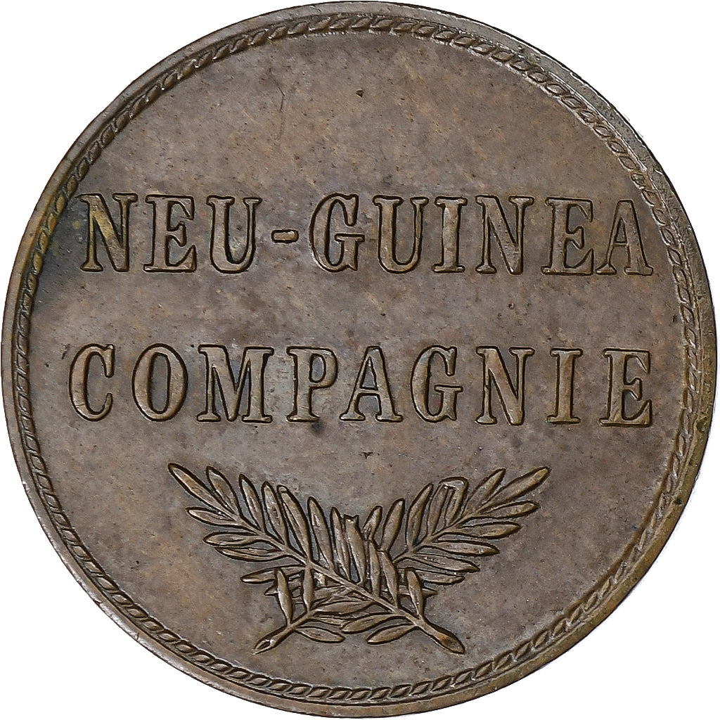 Moneda, Nueva Guinea alemana, Pfennig, 1894, Berlin, EBC, Cobre, KM:1