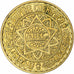 Moeda, Marrocos, 5 Francs, 1365/1946, Paris, ENSAIO, MS(63), Alumínio-Bronze