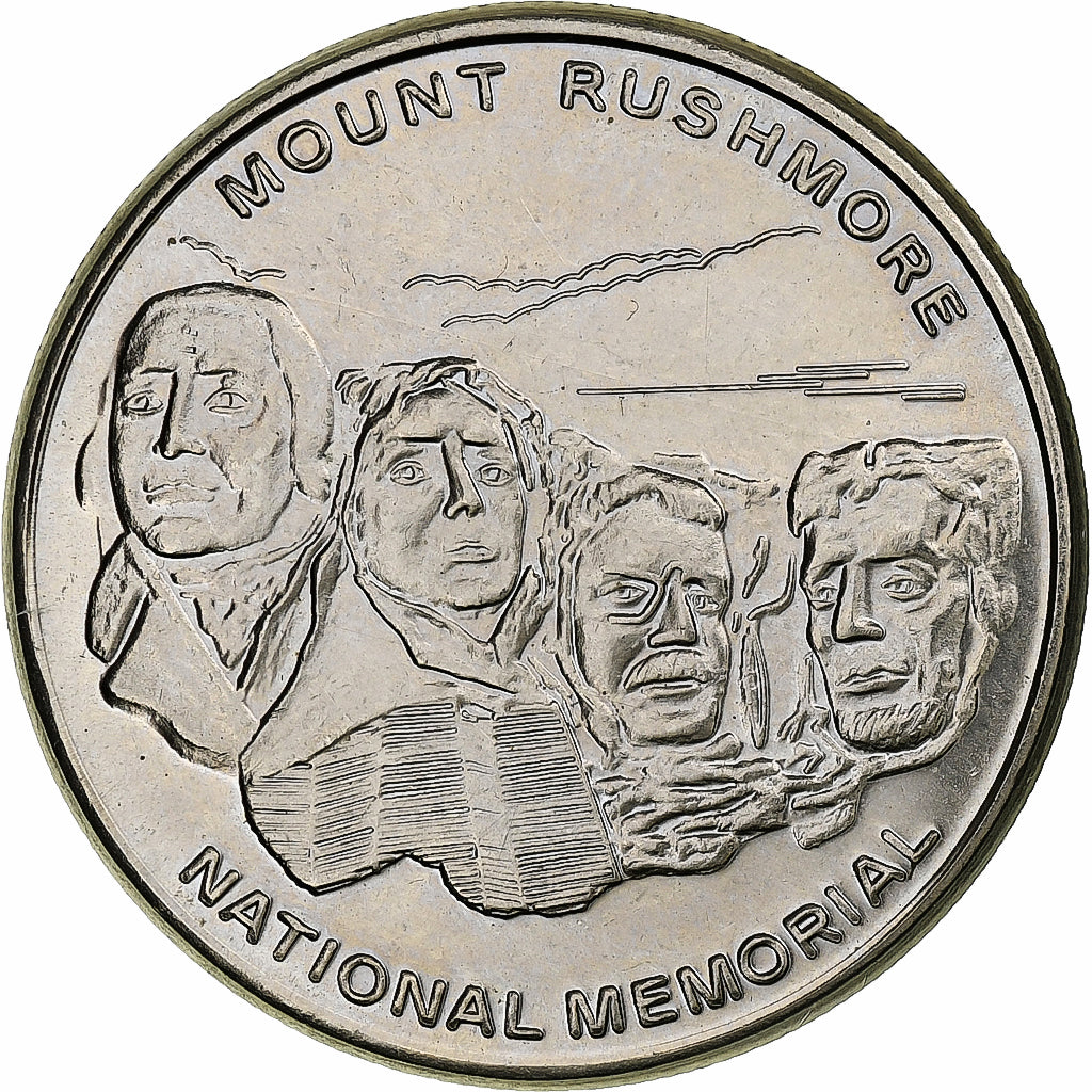 Stany Zjednoczone Ameryki, medal, Mont Rushmore - National Memorial, MS(63)