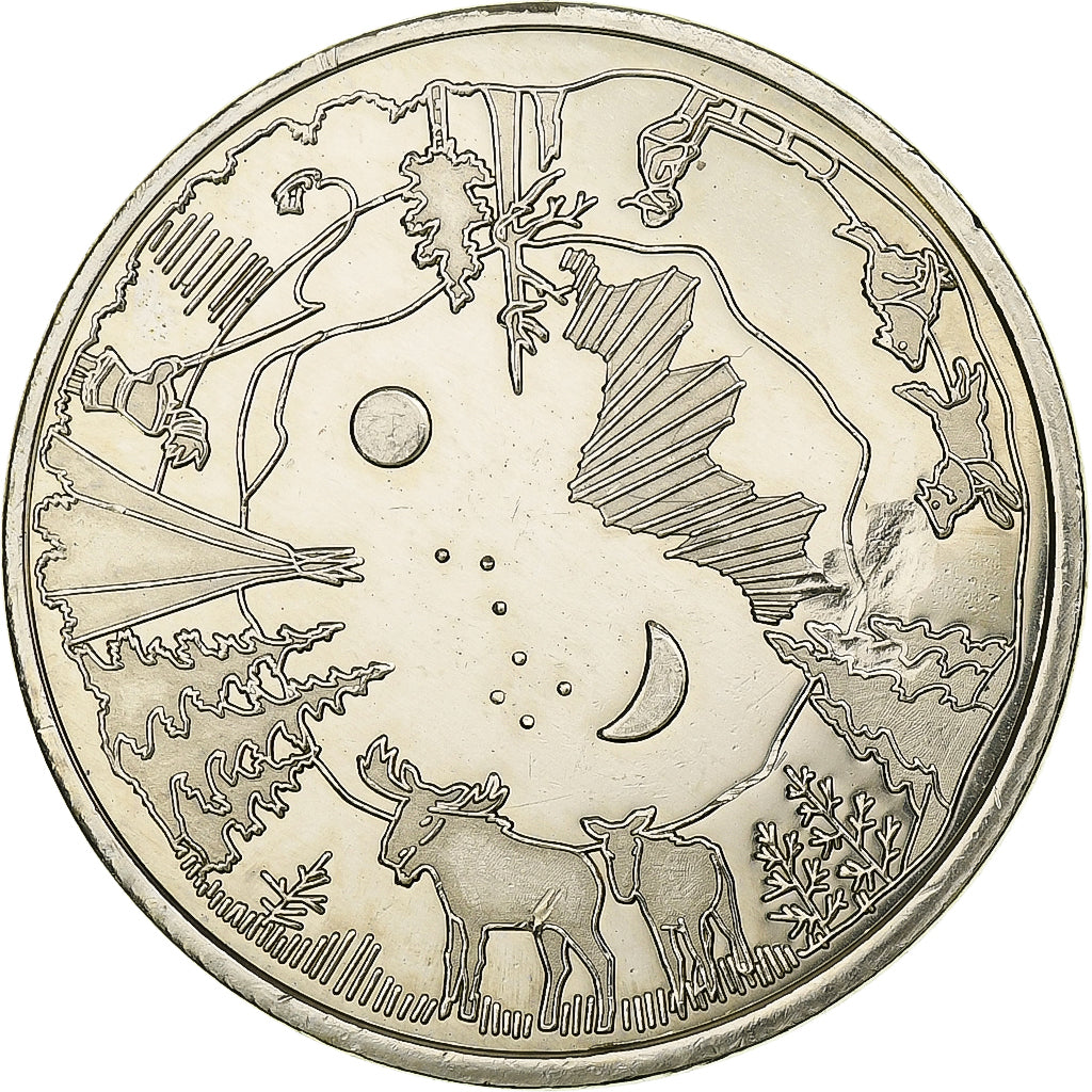 Finland, Medal, Arctic Circle - Finnish Heritage, Collectors Coin, MS(63)