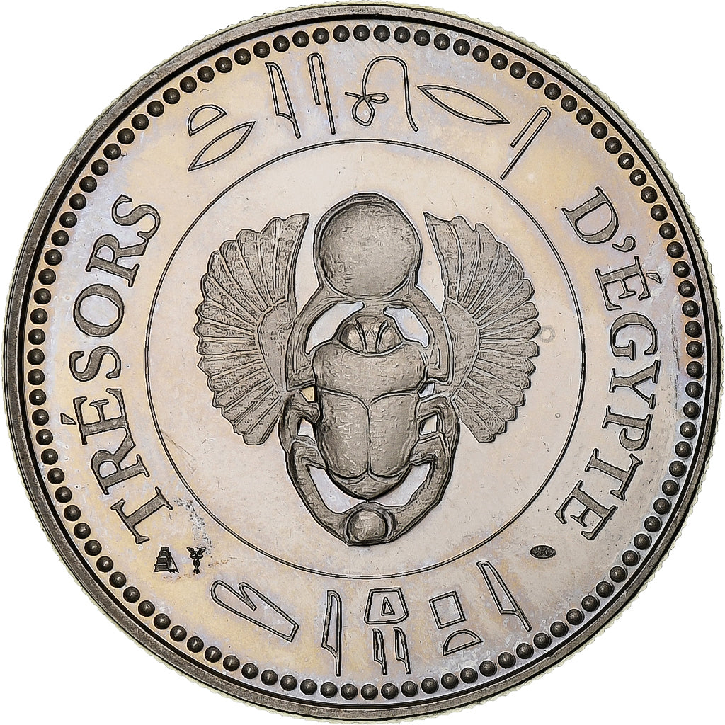 Egipto, medalla, Trésors d'Egypte, Toutankhamon, History, SC, Cobre - níquel