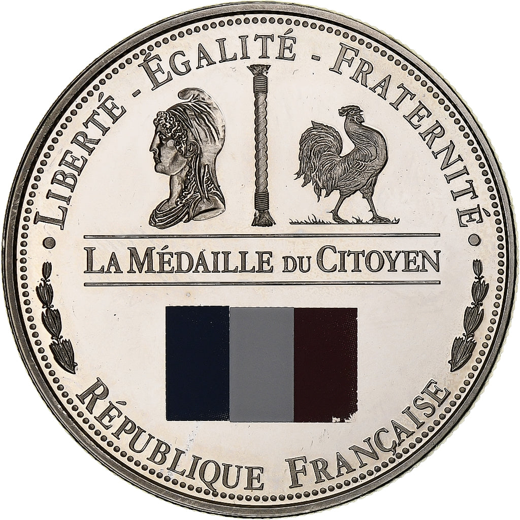 Frankreich, Medaille, La médaille du citoyen, History, UNZ, Nickel