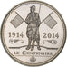 France, Medal, Première Guerre Mondiale, Centenaire, History, 2014, MS(63)