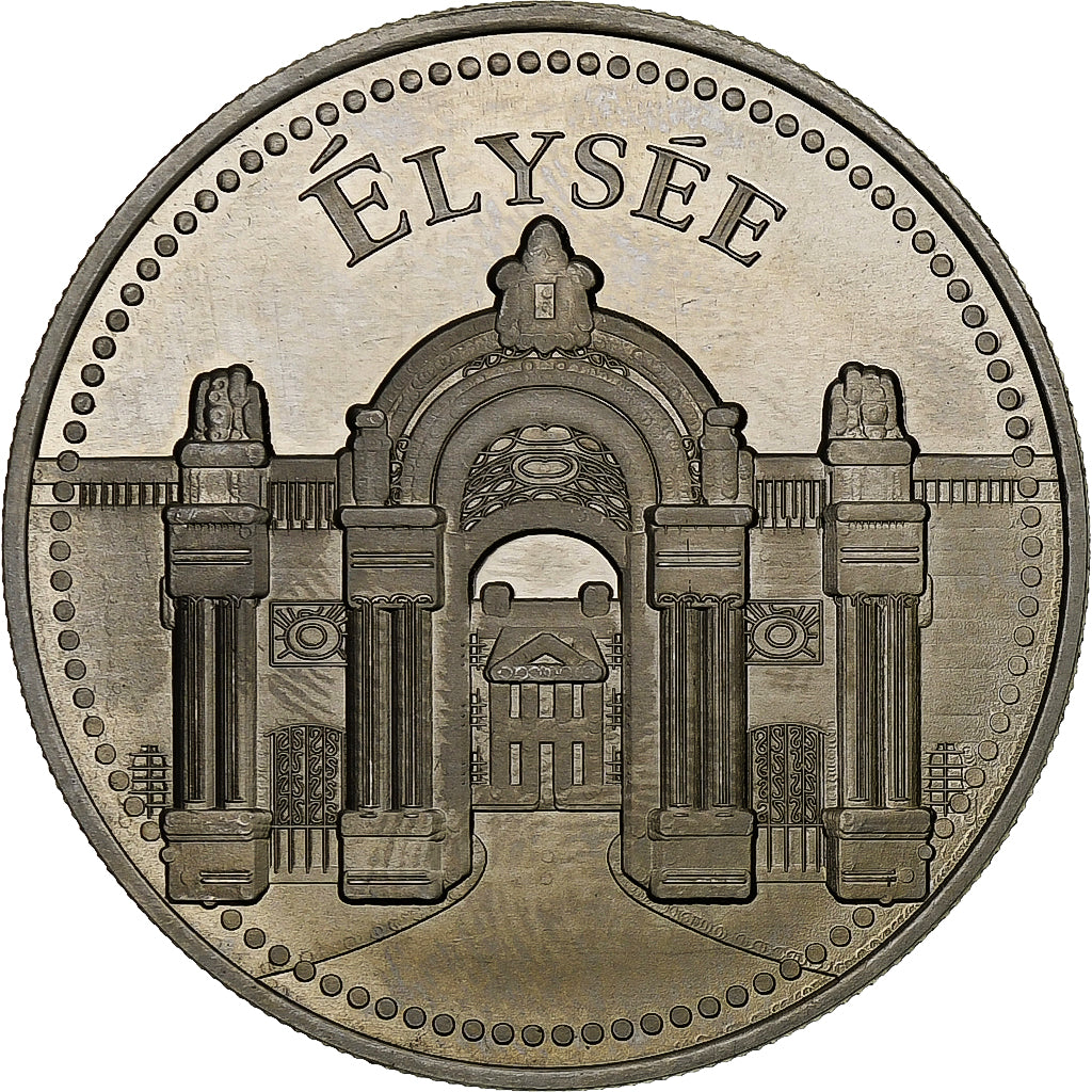 Francja, medal, Présidents de la Vème République, Elysée, Polityka