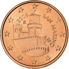 San Marino, 5 Euro Cent, 2006, Rome, MS(64), Copper Plated Steel, KM:442