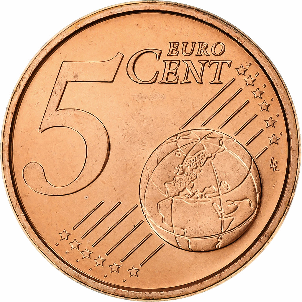 San Marino, 5 Euro Cent, 2006, Rome, MS(64), Copper Plated Steel, KM:442