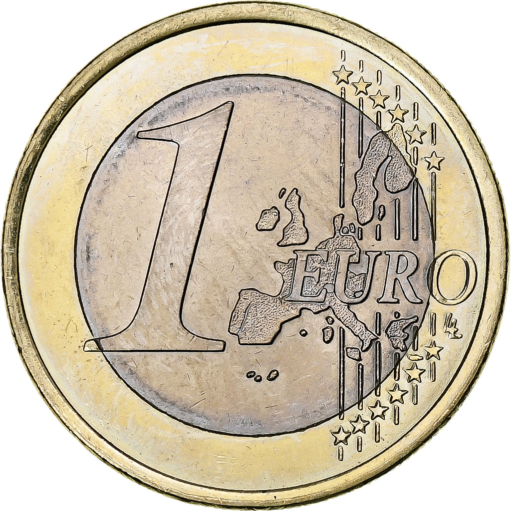 Monaco, Euro, Prince Rainier et Prince Albert, 2003, Paris, MS(63), Bi-Metallic