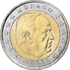 Monaco, 2 Euro, 2003, Paris, MS(63), Bimetaliczny, KM:174