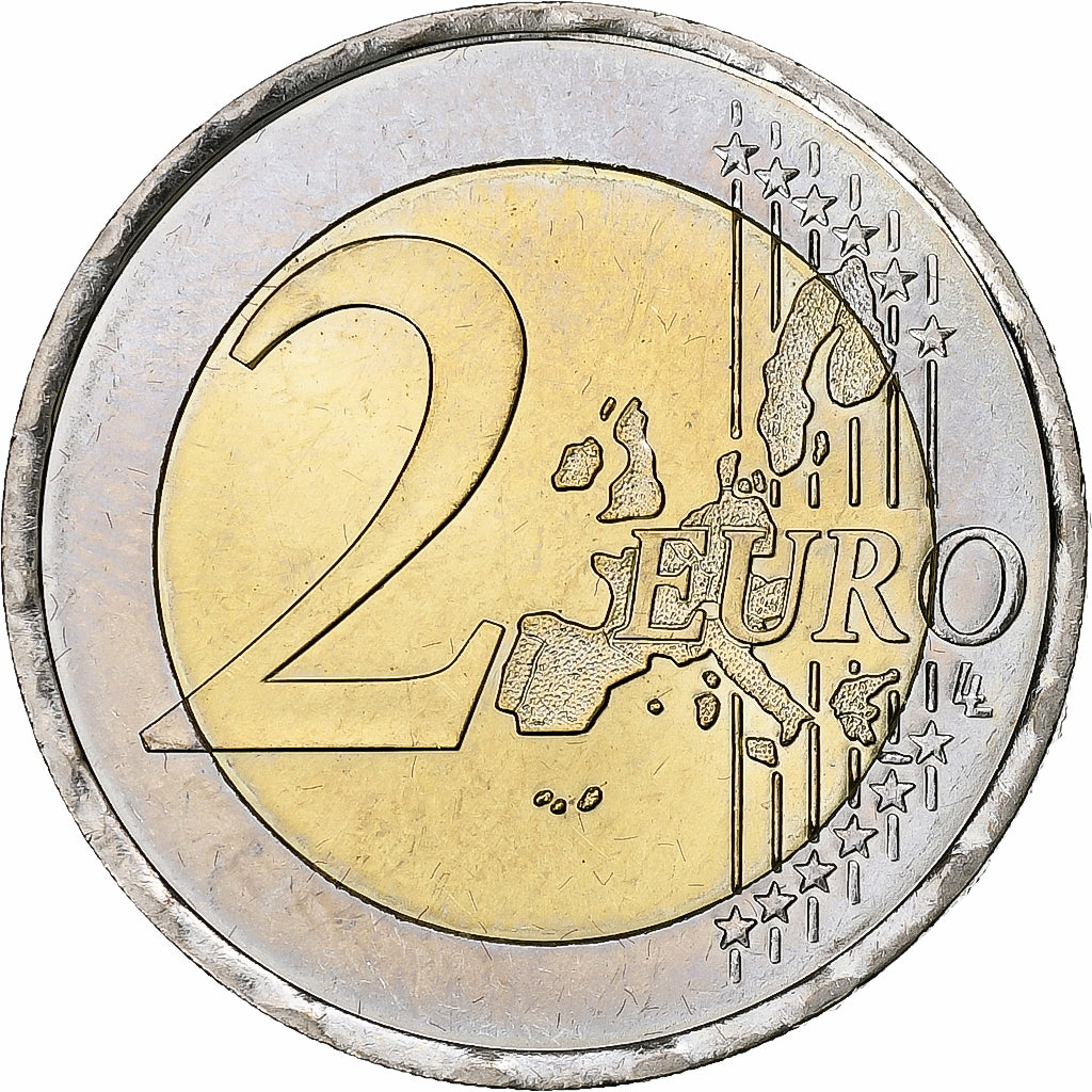 Monaco, 2 Euro, 2003, Paris, MS(63), Bimetaliczny, KM:174