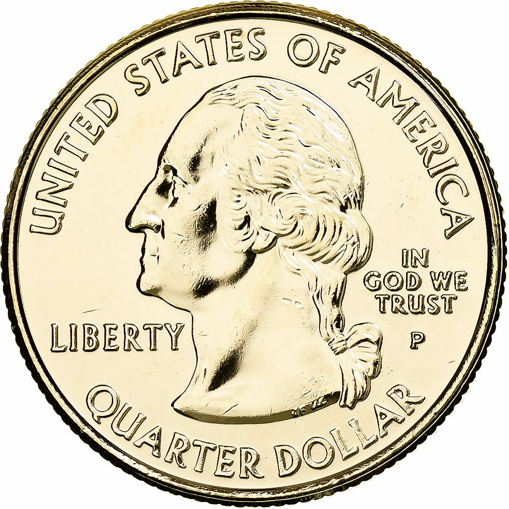 Monnaie, États-Unis, Quarter Dollar, Quarter, 2001, U.S. Mint, Philadelphie