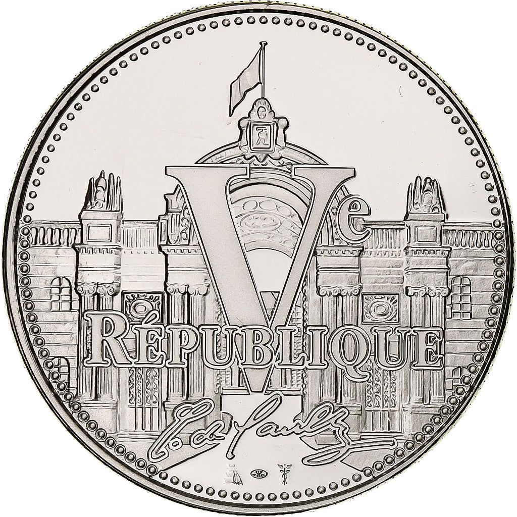 France, Médaille, Charles de Gaulle, un Homme, un Destin, FDC, Cupro-nickel
