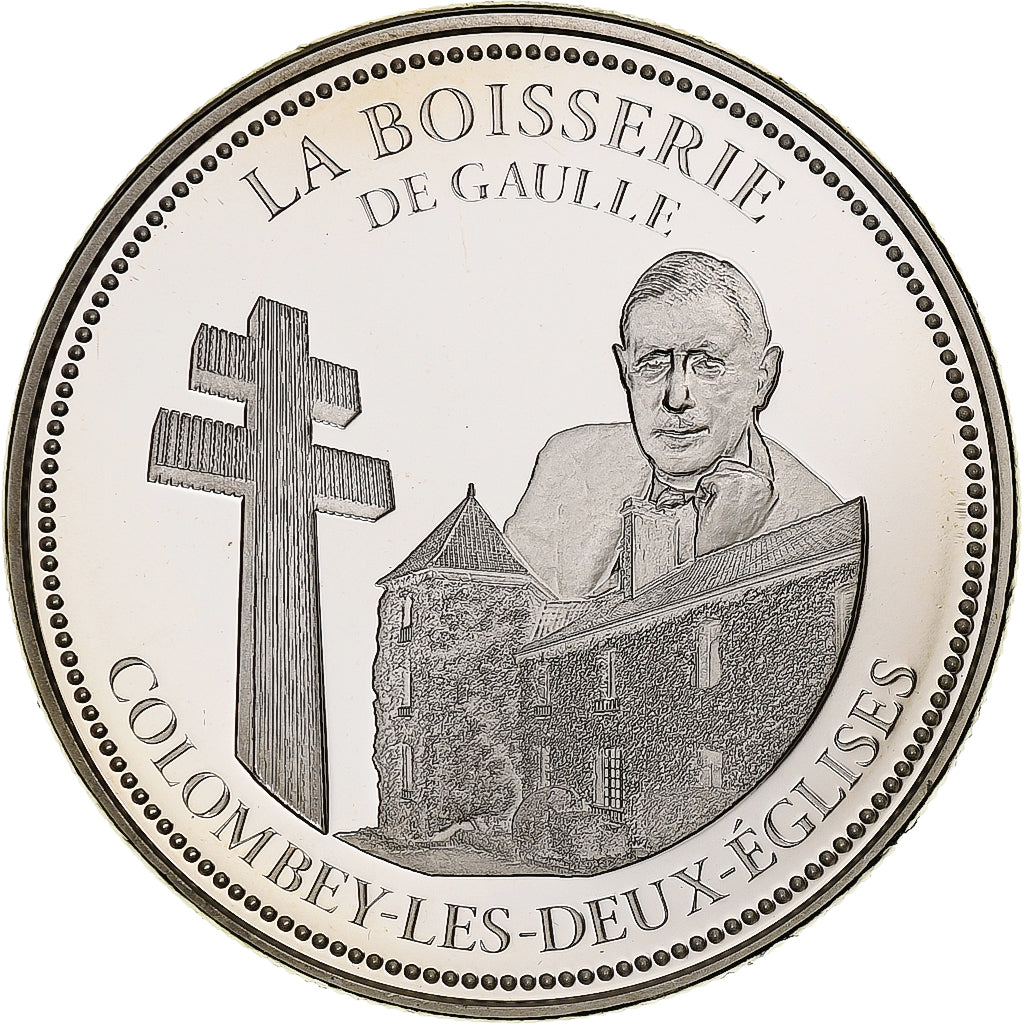 France, Medal, Vème République, La Boisserie, De Gaulle, MS(65-70)