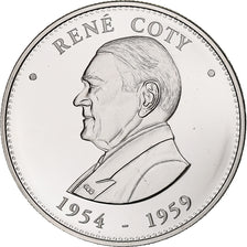 France, Medal, René Coty, Président de la République, Politics, MS(65-70)