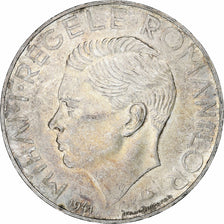 Moneta, Rumunia, Mihai I, 500 Lei, 1941, AU(55-58), Srebro, KM:60