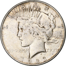 United States, Dollar, 1923, U.S. Mint, Denver, Silver, VF(20-25), KM:150