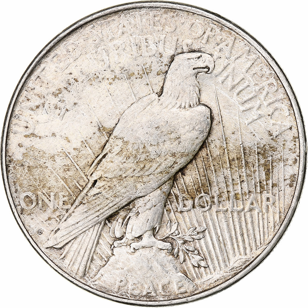 United States, Dollar, 1923, U.S. Mint, Denver, Silver, VF(20-25), KM:150