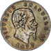 Coin, Italy, Vittorio Emanuele II, 5 Lire, 1877, Rome, VF(30-35), Silver, KM:8.4
