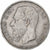Moneda, Bélgica, Leopold II, 5 Francs, 5 Frank, 1867, Brussels, BC+, Plata