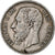 Moneda, Bélgica, Leopold II, 5 Francs, 5 Frank, 1869, BC+, Plata, KM:24