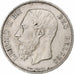 Coin, Belgium, Leopold II, 5 Francs, 5 Frank, 1871, EF(40-45), Silver, KM:24