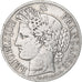 Munten, Frankrijk, Cérès, 5 Francs, 1849, Paris, main-chien, FR, Zilver